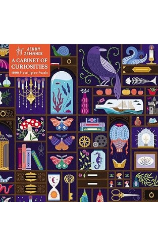 Adult Jigsaw Puzzle Jenny Zemanek A Cabinet of Curiosities 1000 Piece Jigsaw Puzzles