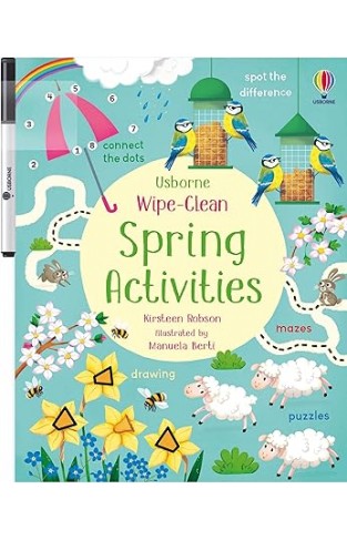 Wipe-Clean Spring Activities