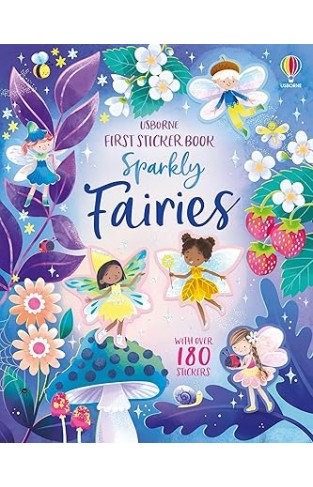 First Sticker Book Sparkly Fairies