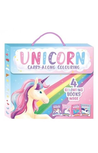 Unicorn Carry Along Colouring