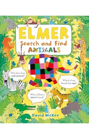 Elmer Search and Find Animals