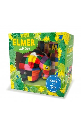 Elmer Book and Toy Gift Set