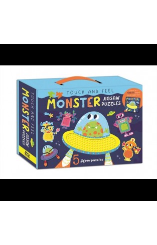 Touch & Feel Monster Jigsaw Puzzle Box