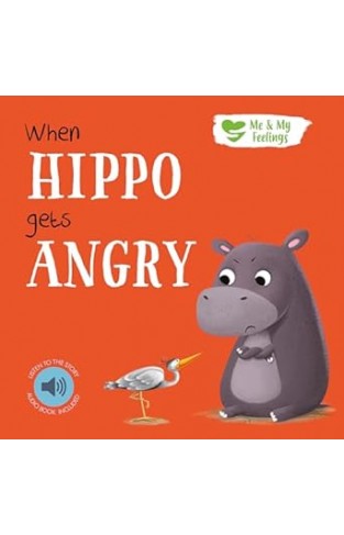 ME AND MY FEELINGS SQUARE BOARD BOOK - WHEN HIPPO GETS ANGRY