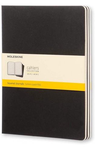 Moleskine : Cashier Collection Squared Jornals