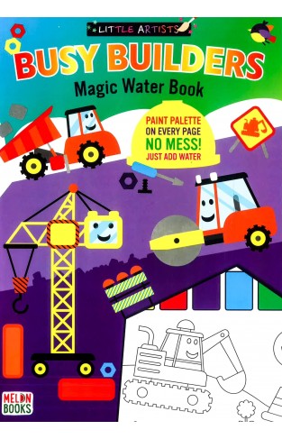 Magic Water Book Busy Builders