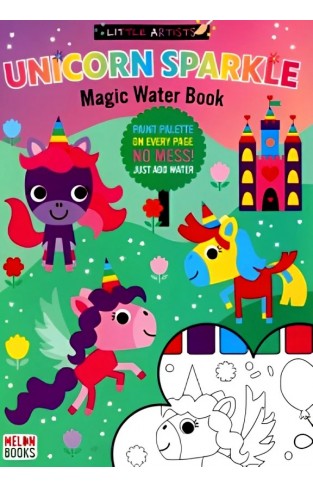 Magic Water Book Unicorn Sparkle  