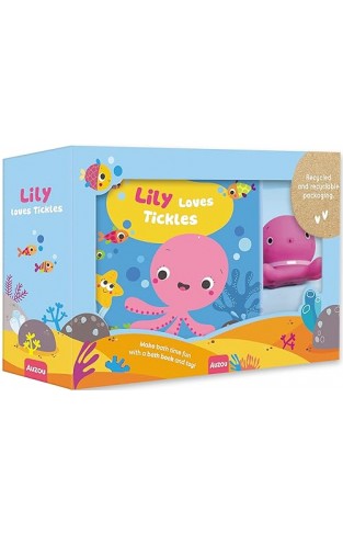 My First Bath Book & Toy: Lily Loves Tickles