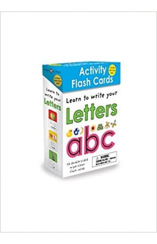 Wipe Clean Flash Cards ABC (Wipe Clean Activity Flash Cards)26 cards 